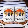 Just A Girl And Her Dogs - Unbreakable Bond - Personalized Mug Just A Girl And Her Dogs - Unbreakable Bond - Personalized Mug