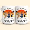 Just A Girl And Her Dogs - Unbreakable Bond - Personalized Mug Just A Girl And Her Dogs - Unbreakable Bond - Personalized Mug