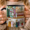 Just A Girl Who Loves Books - Personalized Accent Mug - Gift For Her HH01 Just A Girl Who Loves Books - Personalized Accent Mug - Gift For Her HH01