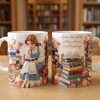 Just A Girl Who Loves Books - Personalized Ceramic Mug - Gift For Her, Book Lovers | NL122 Just A Girl Who Loves Books - Personalized Ceramic Mug - Gift For Her, Book Lovers | NL122