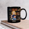 Just A Girl Who Loves Books - Personalized Mug Just A Girl Who Loves Books - Personalized Mug