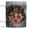 Just A Girl Who Loves Books And Reading - Personalized Custom Coffee Mug - BLV060_MG
