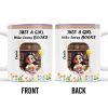 Just A Girl Who Loves Books With Flowers And Happy Sun Design - Personalized Custom Coffee Mug - DTG013_MG Just A Girl Who Loves Books With Flowers And Happy Sun Design - Personalized Custom Coffee Mug - DTG013_MG