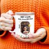Just A Girl Who Loves Books With Flowers And Happy Sun Design - Personalized Custom Coffee Mug - DTG013_MG Just A Girl Who Loves Books With Flowers And Happy Sun Design - Personalized Custom Coffee Mug - DTG013_MG