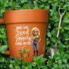 Just A Girl Who Loves Gardening - Personalized Plant Pot Ceramic Mug Just A Girl Who Loves Gardening - Personalized Plant Pot Ceramic Mug