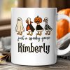 Just a Spooky Goose Personalized Mug, Funny Halloween Costumes Gift with Custom Name Just a Spooky Goose Personalized Mug, Funny Halloween Costumes Gift with Custom Name
