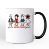 Just a Stranger Goose Personalized Mug, Funny Retro Gift with Custom Name Just a Stranger Goose Personalized Mug, Funny Retro Gift with Custom Name