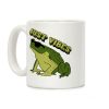Just Vibes Frog Coffee Mug Just Vibes Frog Coffee Mug