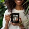 Just Waiting for Halloween Personalized Mug, Spooky Skeleton Gift with Custom Name Just Waiting for Halloween Personalized Mug, Spooky Skeleton Gift with Custom Name