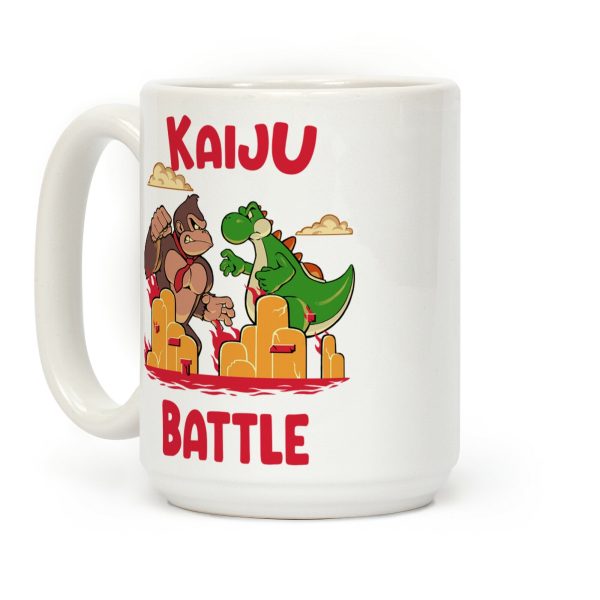 Kaiju Battle Coffee Mug Kaiju Battle Coffee Mug