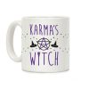 Karma's A Witch Coffee Mug Karma's A Witch Coffee Mug