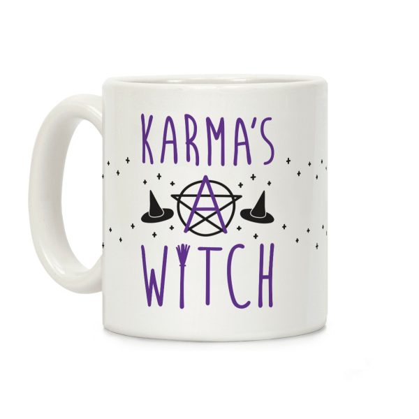 Karma's A Witch Coffee Mug Karma's A Witch Coffee Mug