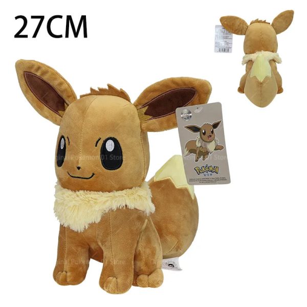 Kawaii 27cm Eevee Plush Toy - Soft Stuffed Animal for Kids' Gifts Kawaii 27cm Eevee Plush Toy - Soft Stuffed Animal for Kids' Gifts