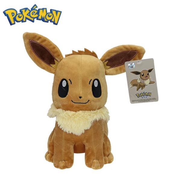 Kawaii 27cm Eevee Plush Toy - Soft Stuffed Animal for Kids' Gifts Kawaii 27cm Eevee Plush Toy - Soft Stuffed Animal for Kids' Gifts