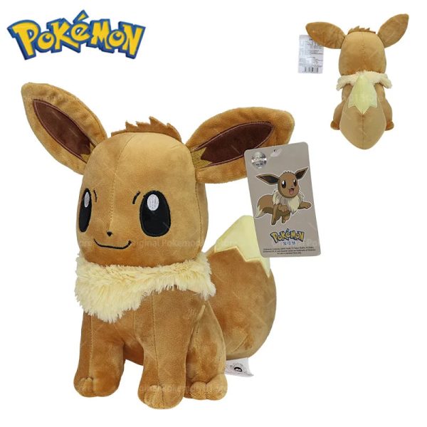 Kawaii 27cm Eevee Plush Toy - Soft Stuffed Animal for Kids' Gifts Kawaii 27cm Eevee Plush Toy - Soft Stuffed Animal for Kids' Gifts