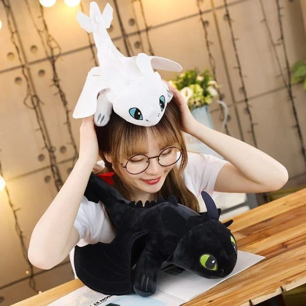 Kawaii 35cm Plush Dragon Toy - Adorable Stuffed Dinosaur for Kids' Gifts