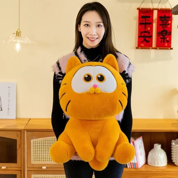 Kawaii Anime Garfield Plush Keychain - Cute Backpack Pendant for Kids Kawaii Anime Garfield Plush Keychain - Cute Backpack Pendant for Kids