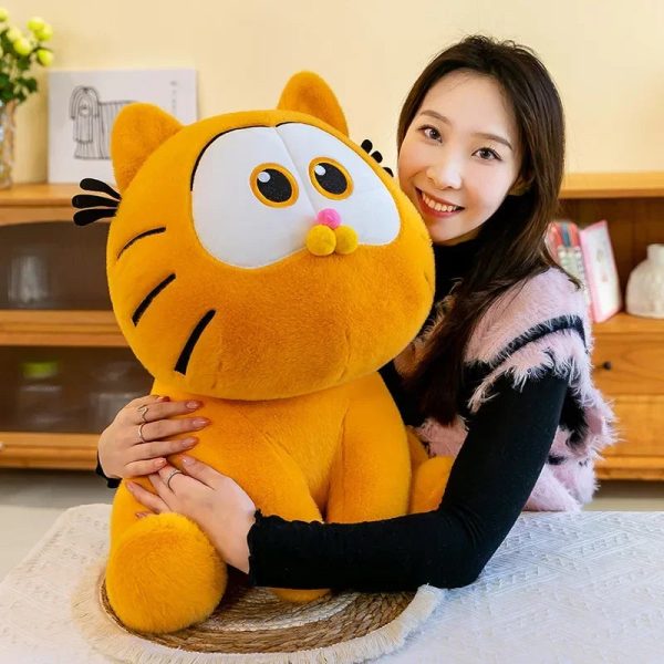 Kawaii Anime Garfield Plush Keychain - Cute Backpack Pendant for Kids Kawaii Anime Garfield Plush Keychain - Cute Backpack Pendant for Kids
