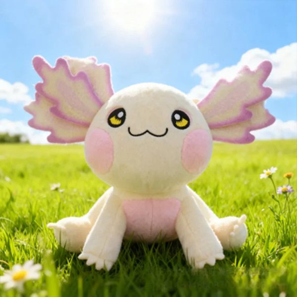 Kawaii Axolotl Plush Toy 25cm Soft Stuffed Animal for Kids Kawaii Axolotl Plush Toy 25cm Soft Stuffed Animal for Kids