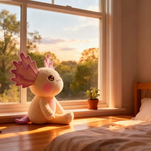 Kawaii Axolotl Plush Toy 25cm Soft Stuffed Animal for Kids Kawaii Axolotl Plush Toy 25cm Soft Stuffed Animal for Kids
