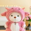 Kawaii Bear Plush Toy – Soft Stuffed Teddy in Suit for Kids and Adults