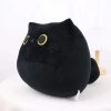 Kawaii Black Cat Plush Pillow - Soft, High-Quality Toy for Kids & Decor
