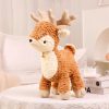 Kawaii Christmas Tree & Elk Plush Dolls - Soft Holiday Decor for Kids