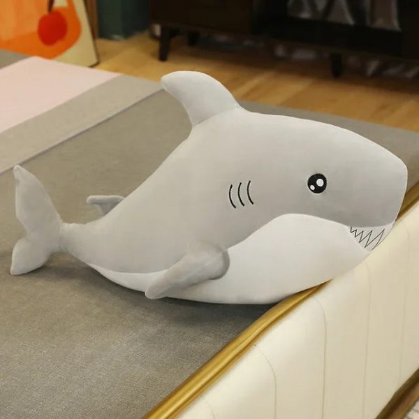 Kawaii Dolphin & Whale Shark Plush Toy - Soft, Cute Animal Pillow for Kids Kawaii Dolphin & Whale Shark Plush Toy - Soft, Cute Animal Pillow for Kids