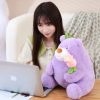 Kawaii Fat Bear Plush Toy Teddy Bear with Rose