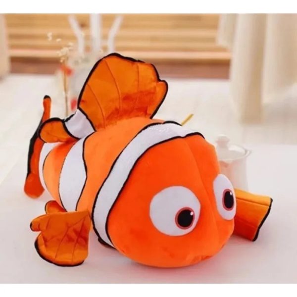 Kawaii Finding Nemo Plush Toys - Soft Marlin & Dory Dolls for Kids