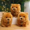 Kawaii Fluffy Chow Chow Plush Toy - Cute Lifelike Puppy for Kids Kawaii Fluffy Chow Chow Plush Toy - Cute Lifelike Puppy for Kids