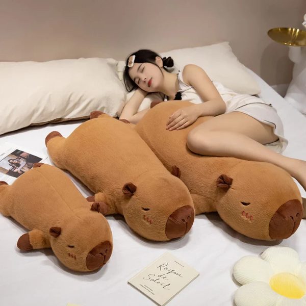 Kawaii Giant Capybara Plush Doll - Cozy Home Decor & Cute Companion Kawaii Giant Capybara Plush Doll - Cozy Home Decor & Cute Companion
