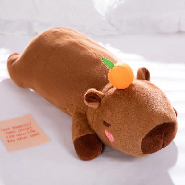 Kawaii Giant Capybara Plush Doll - Cozy Home Decor & Cute Companion Kawaii Giant Capybara Plush Doll - Cozy Home Decor & Cute Companion
