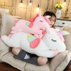 Kawaii Giant Unicorn Plush Toy - Soft, Cuddly, Perfect Gift for Kids!