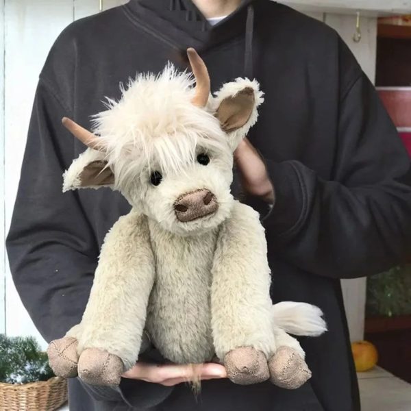 Kawaii Highland Cow Plush Toy - Adorable Stuffed Animal for All Ages Kawaii Highland Cow Plush Toy - Adorable Stuffed Animal for All Ages