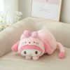 Kawaii Kuromi & My Melody Plush Toy - Soft Cartoon Pillow Cover Kawaii Kuromi & My Melody Plush Toy - Soft Cartoon Pillow Cover