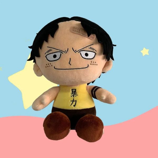 Kawaii One Piece Plush Dolls - Luffy & Chopper Soft Stuffed Toys