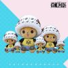 Kawaii One Piece Plush Dolls - Luffy & Chopper Soft Stuffed Toys