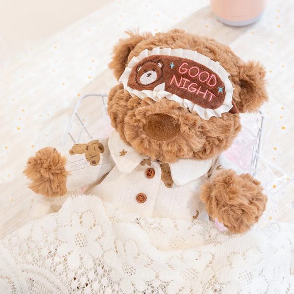 Kawaii Pajama Bear Plush Sleep Companion Kawaii Pajama Bear Plush Sleep Companion