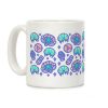 Kawaii Pastel Space Bounty Hunter and Aliens Parody Pattern Coffee Mug Kawaii Pastel Space Bounty Hunter and Aliens Parody Pattern Coffee Mug