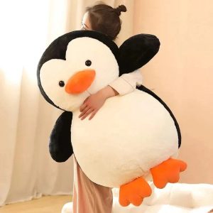 Kawaii Penguin Plush Toy – Soft Huggable Stuffed Animal for Kids
