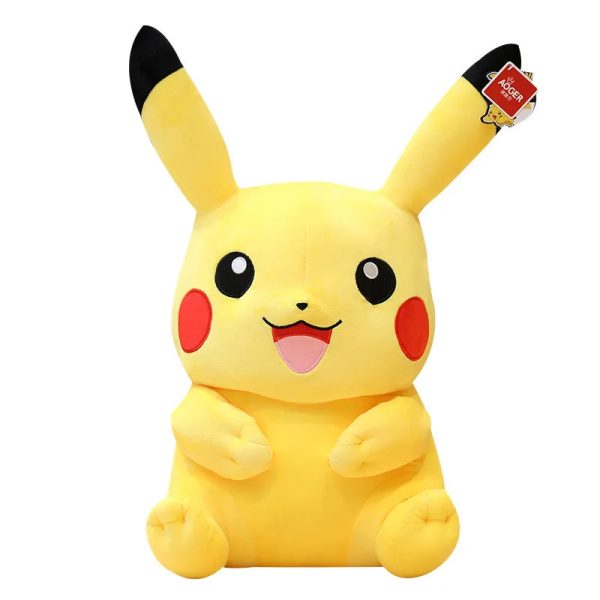 Kawaii Pikachu Plush Toy - Adorable Anime Throw Pillow for Kids & Friends Kawaii Pikachu Plush Toy - Adorable Anime Throw Pillow for Kids & Friends