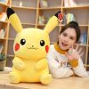 Kawaii Pikachu Plush Toy - Adorable Anime Throw Pillow for Kids & Friends Kawaii Pikachu Plush Toy - Adorable Anime Throw Pillow for Kids & Friends