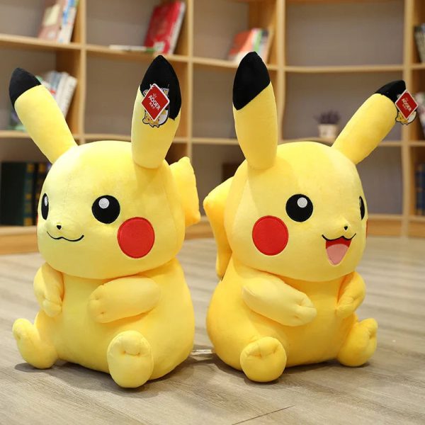 Kawaii Pikachu Plush Toy - Adorable Anime Throw Pillow for Kids & Friends Kawaii Pikachu Plush Toy - Adorable Anime Throw Pillow for Kids & Friends