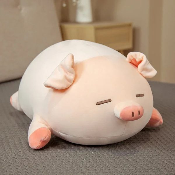 Kawaii Pink Pig Plush Toy - Soft Cushion for Cozy Decor & Gifts Kawaii Pink Pig Plush Toy - Soft Cushion for Cozy Decor & Gifts