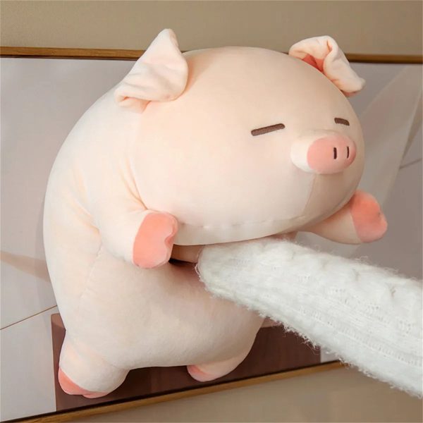 Kawaii Pink Pig Plush Toy - Soft Cushion for Cozy Decor & Gifts Kawaii Pink Pig Plush Toy - Soft Cushion for Cozy Decor & Gifts