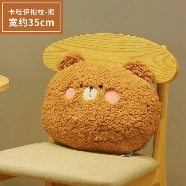 Kawaii Plush Animal Pillows - Soft, Adorable Cushions for Kids