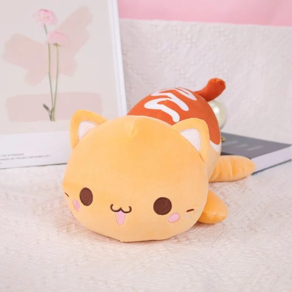 Kawaii Plush Cartoon Cat Doll - Soft, Cuddly Kitten Pillow Toy Kawaii Plush Cartoon Cat Doll - Soft, Cuddly Kitten Pillow Toy