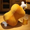 Kawaii Plush Chicken Leg Pillow - Fun Cushion for Cozy Comfort Kawaii Plush Chicken Leg Pillow - Fun Cushion for Cozy Comfort