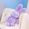 Kawaii Rabbit Plushie: Adorable Bow Tie Hug Doll for Creative Gifts